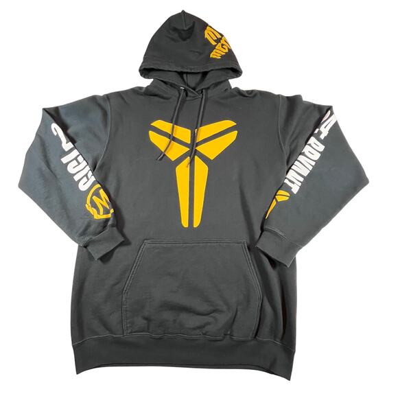Rare Kobe Bryant #24 Gigi Bryant #2 Mamba Mentality Hoodie Sweatshirt Men Sz XL - Picture 1 of 8